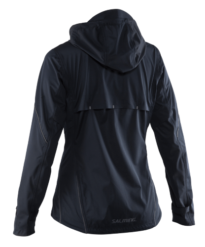 Куртка SALMING Run Abisko Rain Jacket Women Black