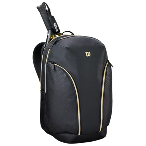 Mochila Wilson Defy V1 Padel Black Gold