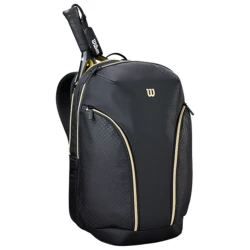 Mochila Wilson Defy V1 Padel Black Gold