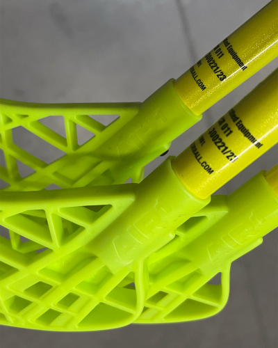 Клюшка для флорбола Zone Air/One Air Superlight F28 Electric Yellow