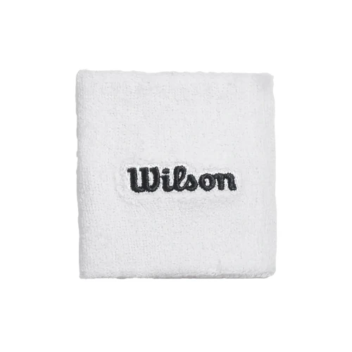 Muñequera Wilson White 2 pack