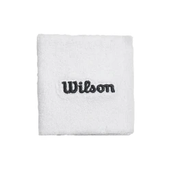 Muñequera Wilson White 2 pack