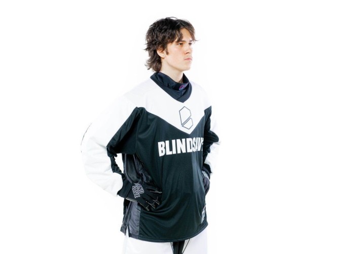 Вратарская джерси Blindsave VAULT TOP BLACK & WHITE
