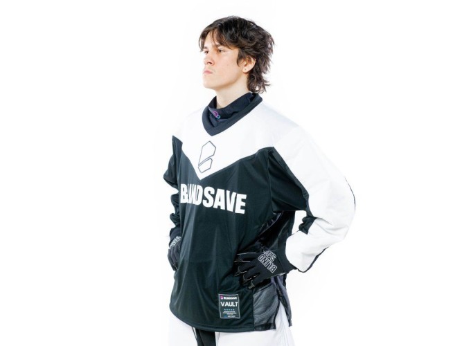 Вратарская джерси Blindsave VAULT TOP BLACK & WHITE