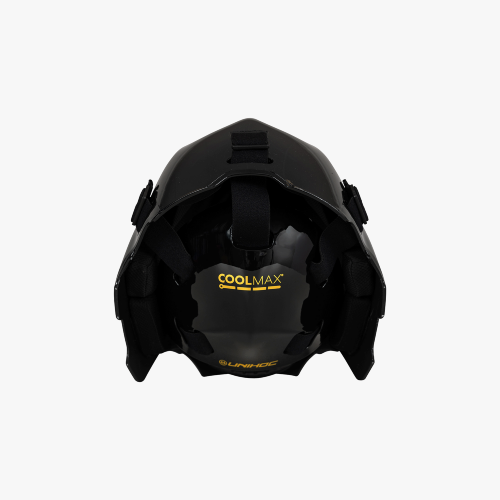 Шлем вратарский Unihoc Alpha Prime Evolab Gold