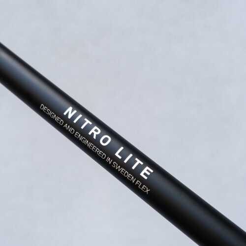 Клюшка для флорбола SALMING Hawk Nitrolite 30 JR Black/Silver