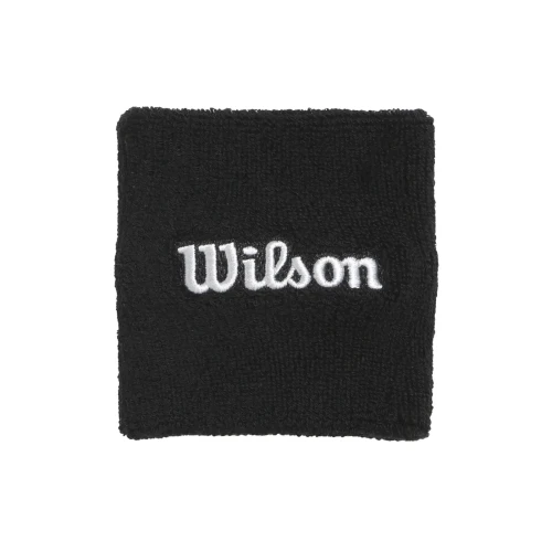 Muñequera Wilson Black 2 pack