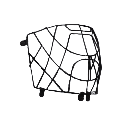 Сетка для шлема SALMING Facial Wire Helmet Base