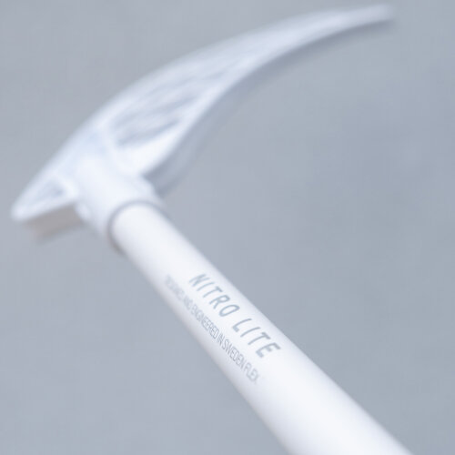 Клюшка для флорбола SALMING Hawk Nitrolite 30 JR White/Silver