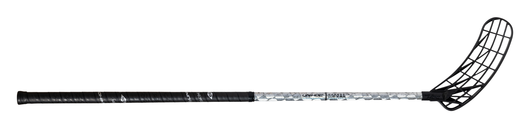 Клюшка для флорбола Unihoc Unilite Carbskin Titan 29 Oval Silver