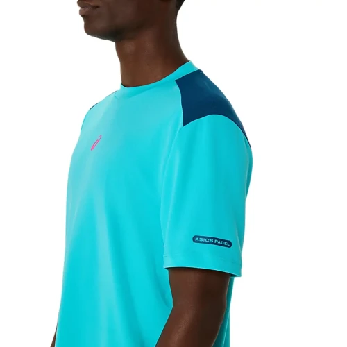 Camiseta ASICS Court SS Padel azul