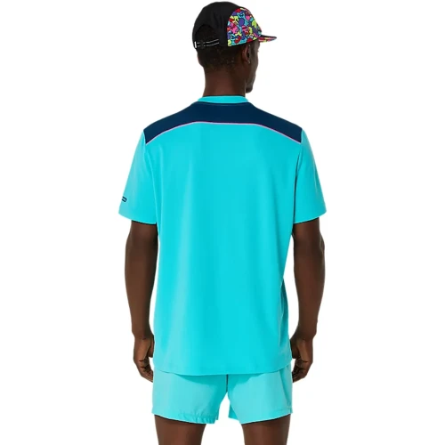 Camiseta ASICS Court SS Padel azul
