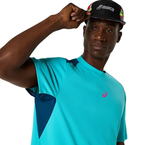 Camiseta ASICS Court SS Padel azul