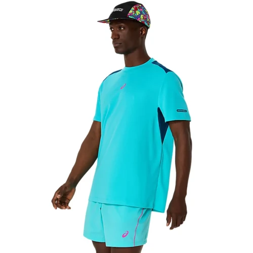 Camiseta ASICS Court SS Padel azul