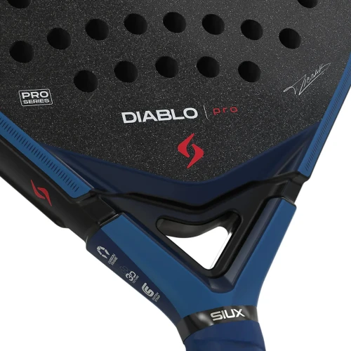 Siux Diablo Pro 2026 Tino Libaak Padel Racket Royal Blue
