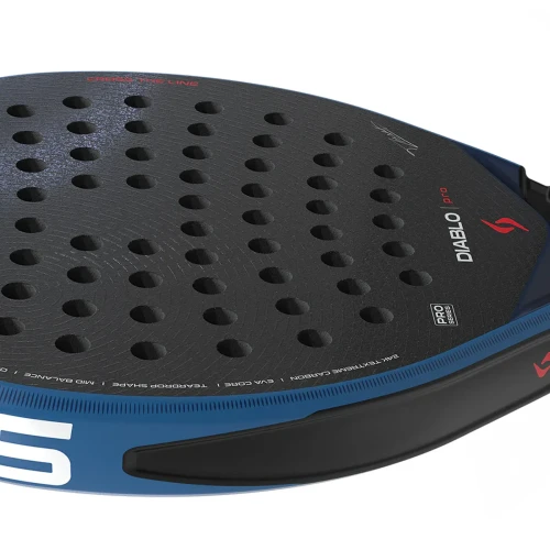 Siux Diablo Pro 2026 Tino Libaak Padel Racket Royal Blue