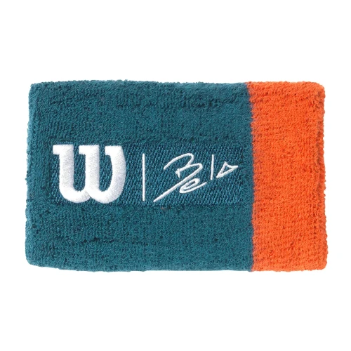 Muñequera Wilson Bela Blue Coral / Fiesta 2 Pack