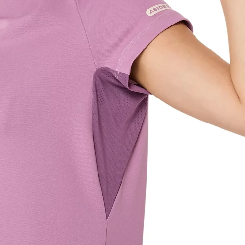 Camiseta ASICS Court SS Top Mujer morado