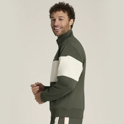 Sudadera Wilson Playstate Half Zip Olive