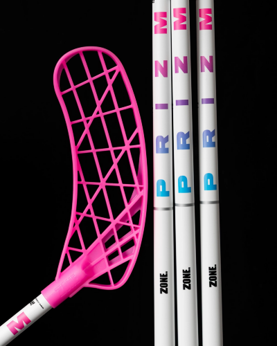 Клюшка для флорбола Zone Air/One Prizm JR 35 White/Pink