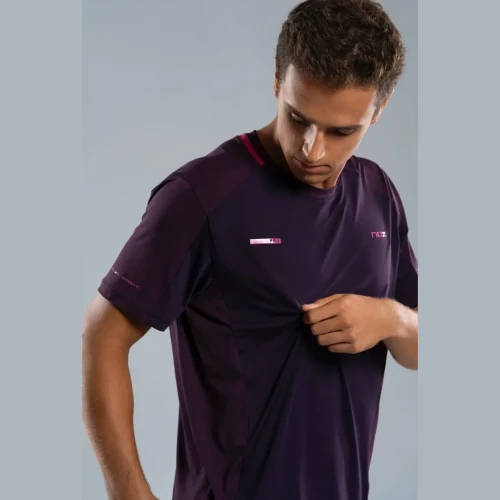 Camiseta Padel NOX Pro Men’s Blackberry