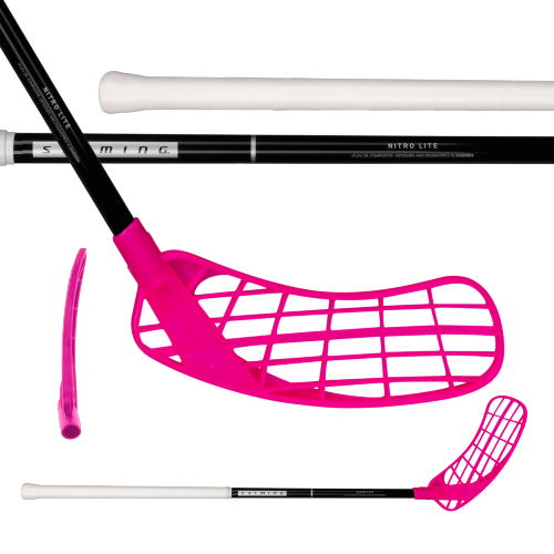 Клюшка для флорбола SALMING Nitrolite Hawk 27 Black/Mixed