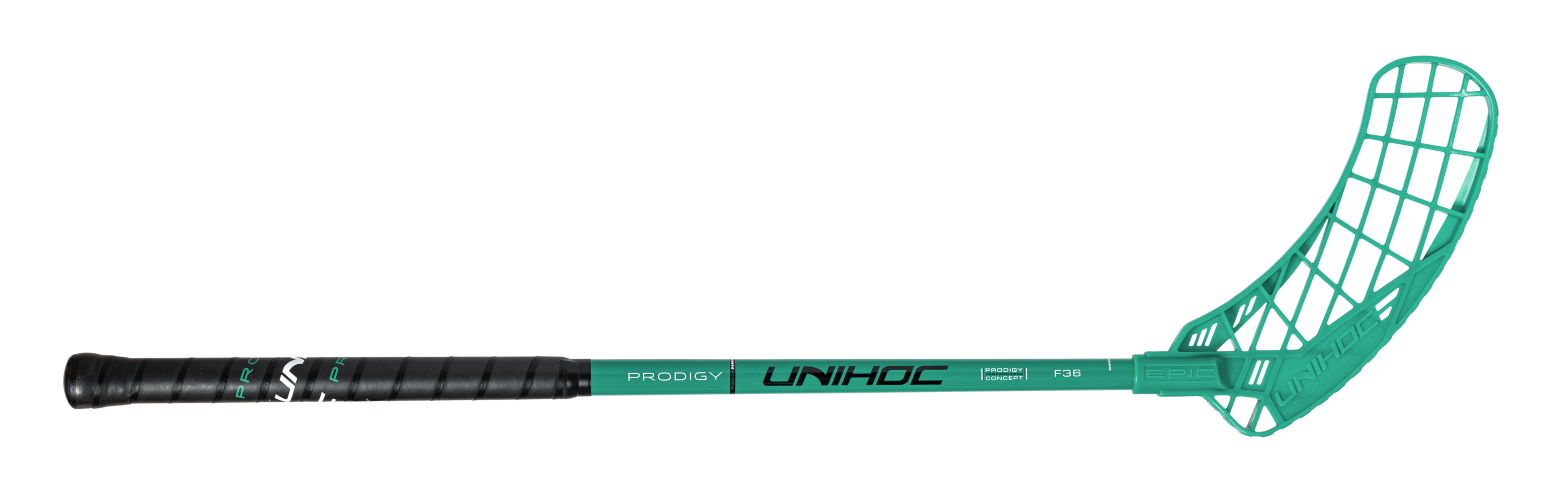 Клюшка для флорбола Unihoc Epic Youngster Prodigy FL 36 Turquoise