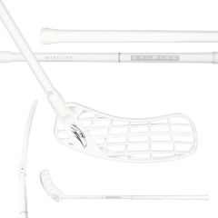 Клюшка для флорбола SALMING Hawk Nitrolite 29 White/Silver