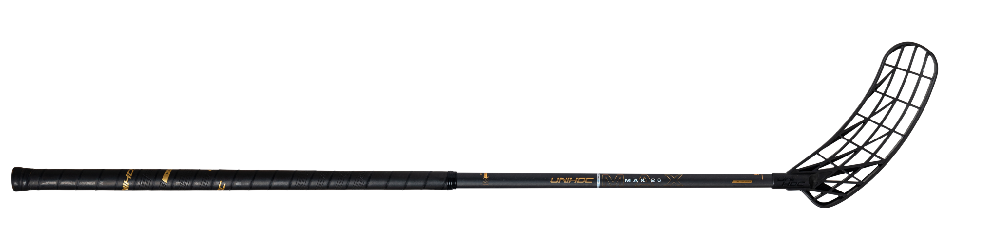 Клюшка для флорбола Unihoc Unilite Max Titan 26 Oval Black/Gold