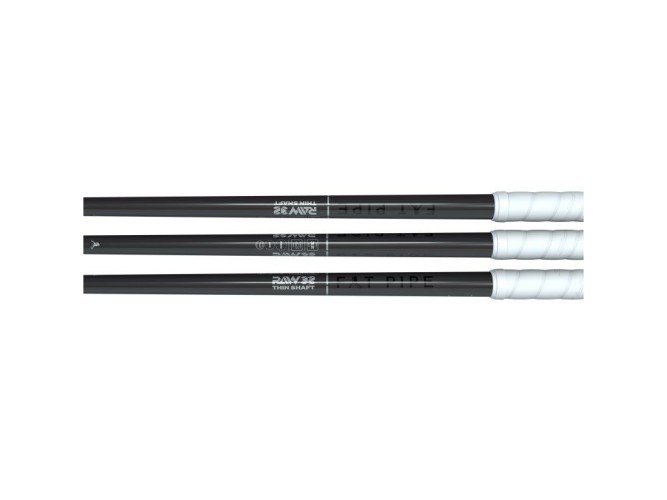Клюшка для флорбола Fat Pipe RAW 32 THIN SILK SLICKS