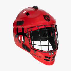 Шлем вратарский Unihoc Shield Red