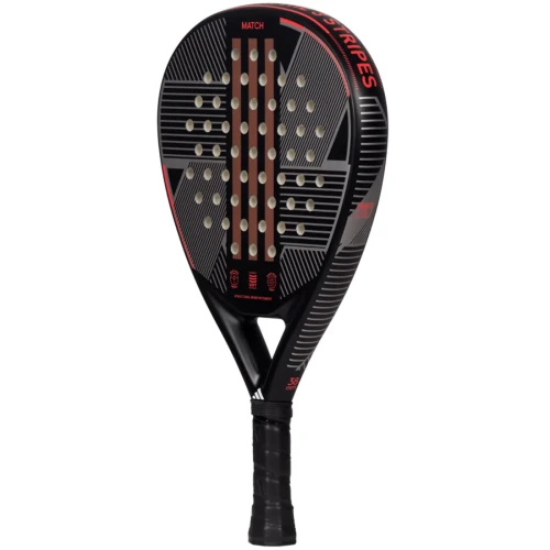 Pala Padel Adidas Match 3.3 Black/Red 2024