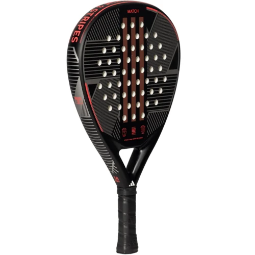 Pala Padel Adidas Match 3.3 Black/Red 2024