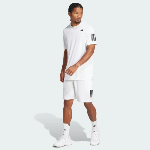 Camiseta Adidas Club Climacool 3 Stripes 2026 Blanca