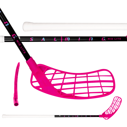 Клюшка для флорбола SALMING Midlite Hawk 35 JR Black/Mixed