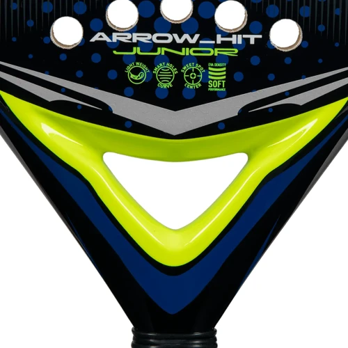 Pala Padel ADIDAS Arrow Hit Junior 2026 Blanca Azul
