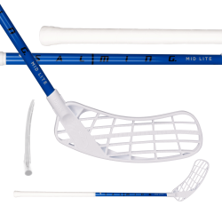 Клюшка для флорбола SALMING Midlite Hawk 35 JR Blue/White
