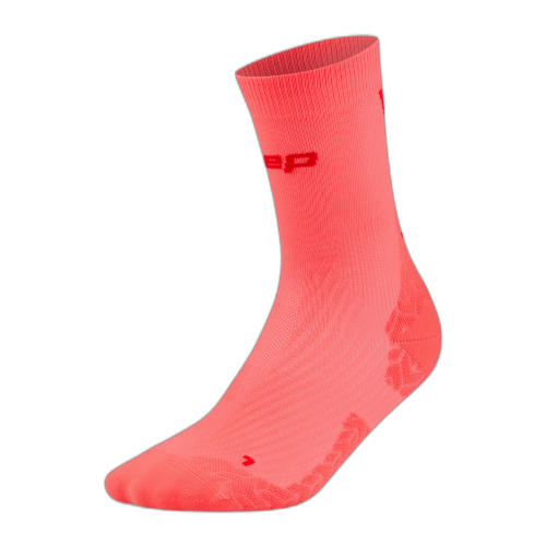 Носки компрессионные CEP Ultralight 4.0 Women Neon coral / red