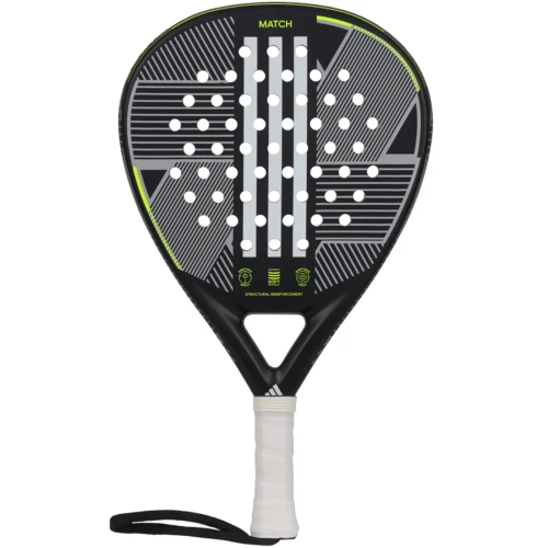 Pala Padel Adidas Match 3.3 Black/lime 2024
