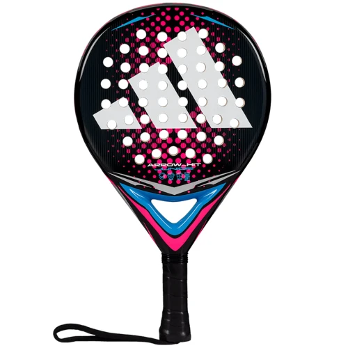 Pala Padel Adidas Arrow Hit Junior 2026 Blanca Rosa