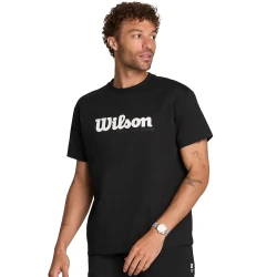 Camiseta WILSON Black Graphic Padel