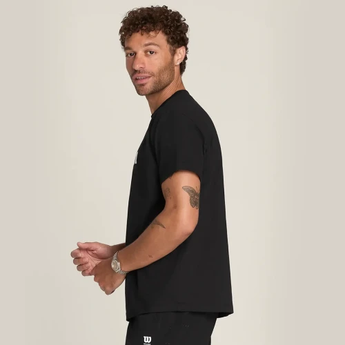 Camiseta WILSON Black Graphic Padel