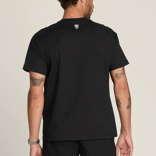 Camiseta WILSON Black Graphic Padel