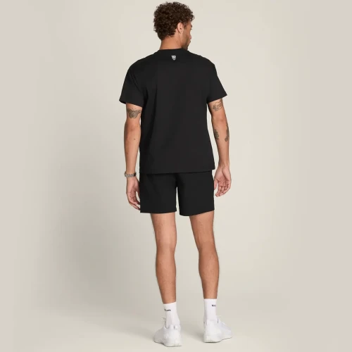 Camiseta WILSON Black Graphic Padel