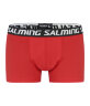 SALMING Box Boxer 5-pack Red/Blue/Black mix barev