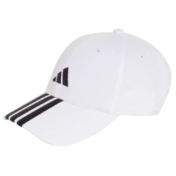 Gorra Adidas New Logo 3 Stripes B-Ball Blanca