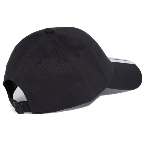 Gorra Adidas New Logo 3 Stripes B-Ball Negra