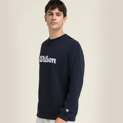 Sudadera WILSON Navy Team CrewNeck