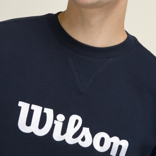 Sudadera WILSON Navy Team CrewNeck