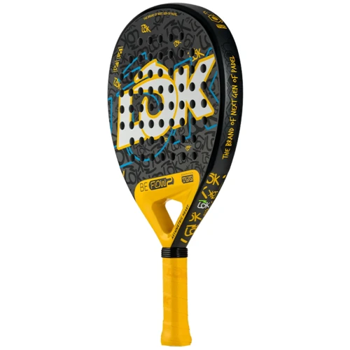 LÕK Be Flow Gen 2 Padel Racket 2026 Yellow